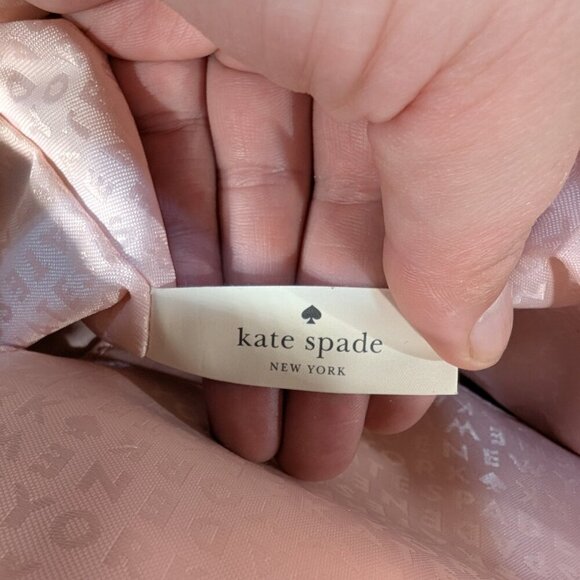 Kate Spade New York Pink Rivas Street Bilson Top Trim Leather Satchel Handbag - Picture 13 of 16